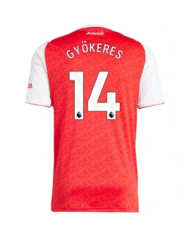Billige Arsenal Viktor Gyokeres #14 Hjemmedrakt 2025-26 Kortermet